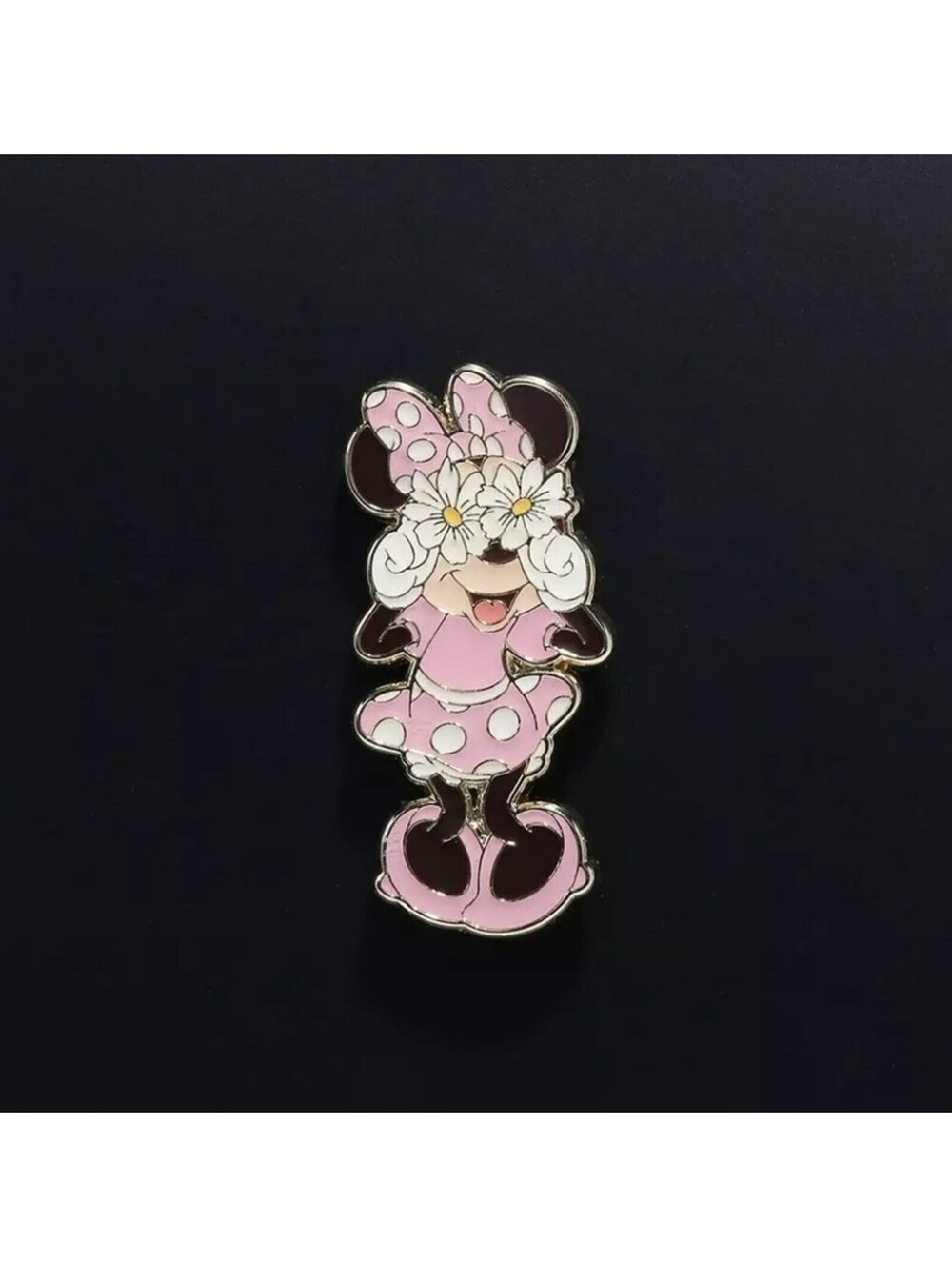 Loungefly Disney Minnie Mouse Daisy Eyes Enamel Pin